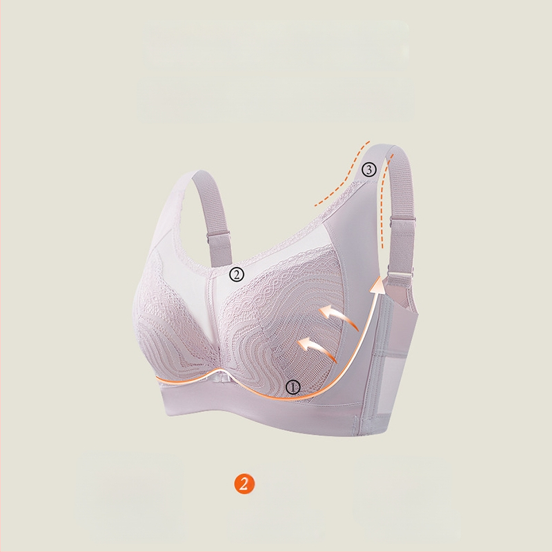 Liemenėlė su pilnu puodeliu push-up, vidutinio tipo kaušelis, nailoniniai nėriniai, viršutinė parama