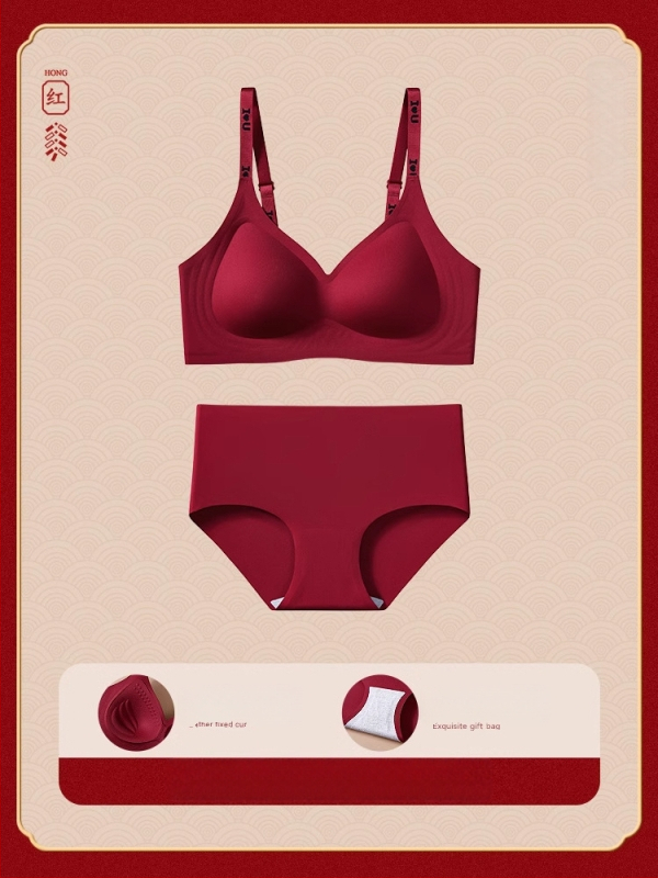 Be siūlių liemenėlės komplektas, be metalinių įtvarų, su surinkimo efektu, 3/4 puodeliai, plonos formuojančios kaušeliai, fiksuoti petnešėliai, nugarinis užsegimas su keturiais kabliukais