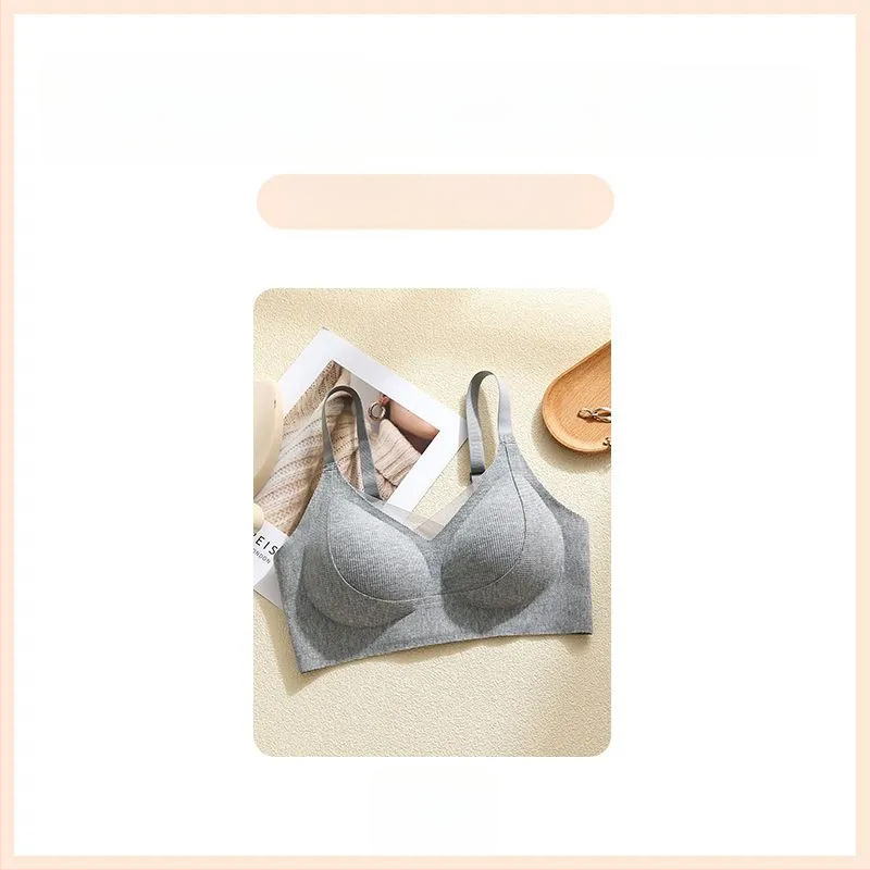 Moteriška be siūlių liemenėlė su pilnomis taurėmis, fiksuotos dvigubos petnešėlės, užpakalinė užsegimo su keturiais kabliukais, nailoninis audinys, kvėpuojantis ir patogus