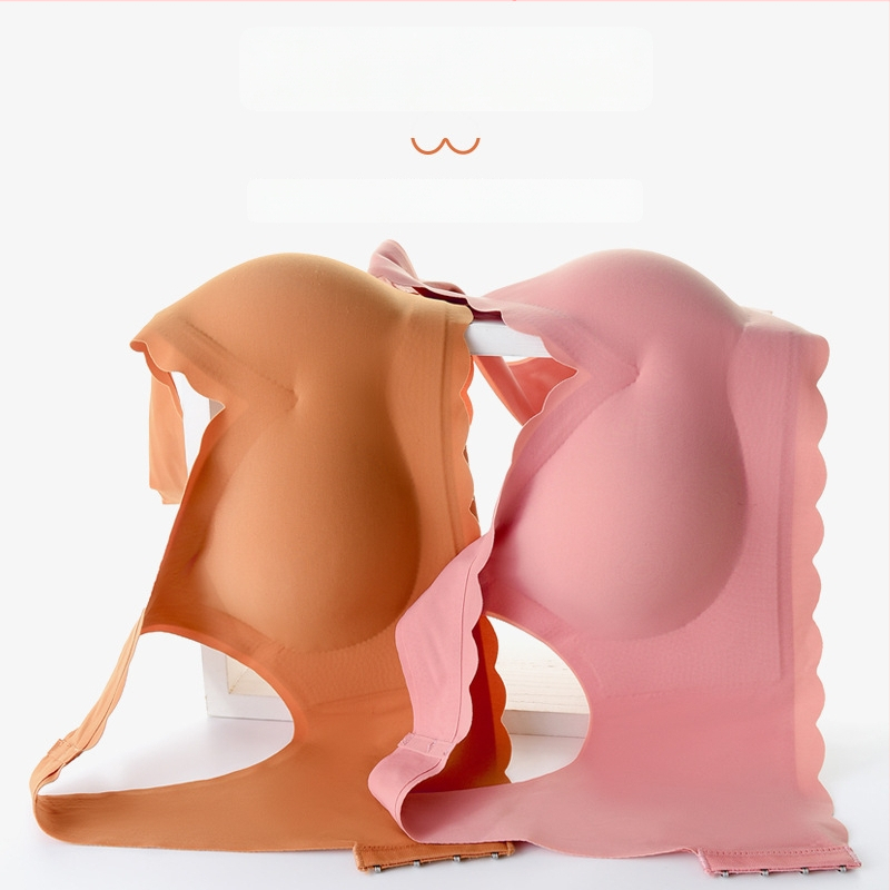 Õmblusteta sportrinnahoidja täis kaussidega ja õhukeste vormitud kaussidega, fikseeritud kahepõlged, hingav Nylon-Spandex