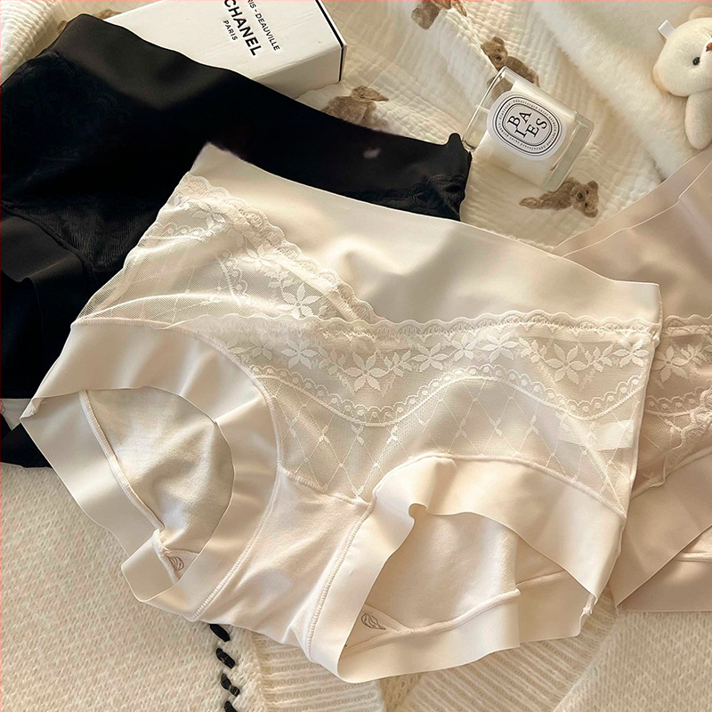 Yi Si Mi rasedate naise aluspüksid, keskjooneline vöökoht, nailonist kangas, mulberry siidist vooder, antibakteriaalne ja hingav