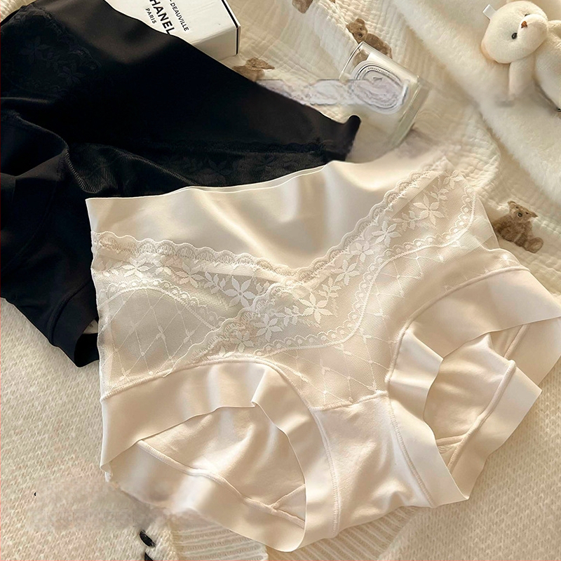 Yi Si Mi rasedate naise aluspüksid, keskjooneline vöökoht, nailonist kangas, mulberry siidist vooder, antibakteriaalne ja hingav