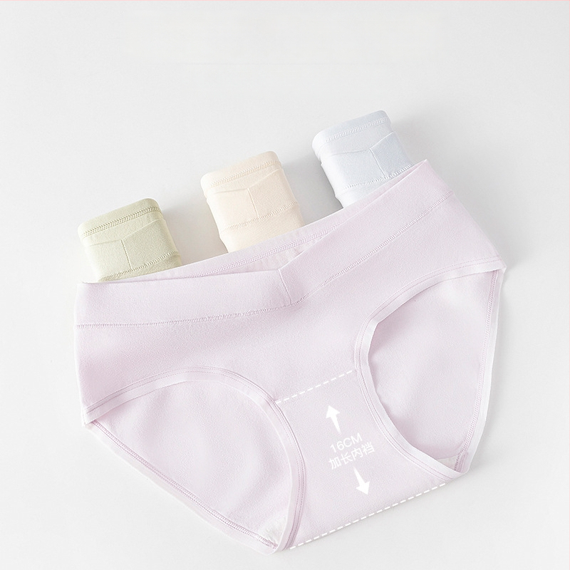Rasedate naise puuvillane aluspesu, keskmise talje, antibakteriaalne, hingav, 100% puuvillane