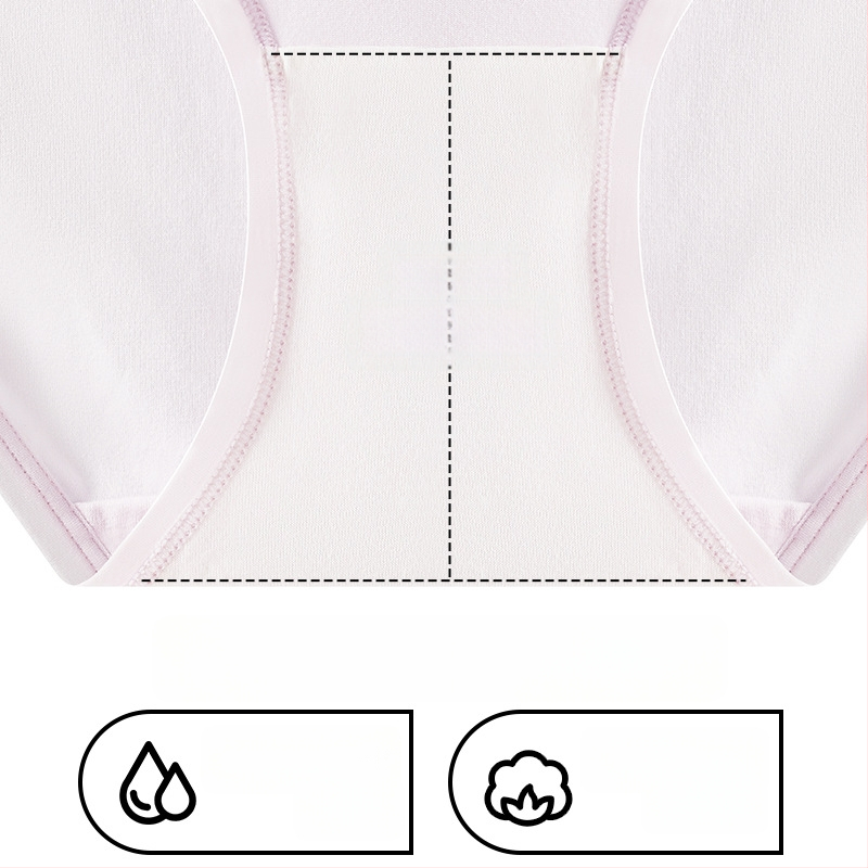 Rasedate naise puuvillane aluspesu, keskmise talje, antibakteriaalne, hingav, 100% puuvillane