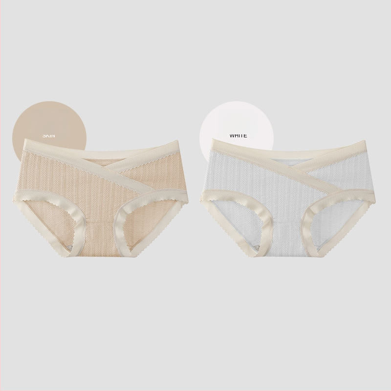 Rasedate aluspesu – puuvill, õmblusteta, madal vöökoht, hingav, intiimpiirkonna 100% puuvillane vooder