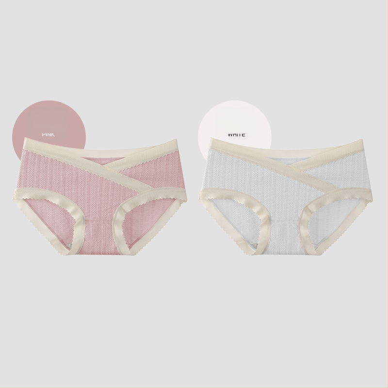 Rasedate aluspesu – puuvill, õmblusteta, madal vöökoht, hingav, intiimpiirkonna 100% puuvillane vooder