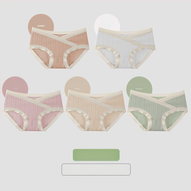 Rasedate aluspesu – puuvill, õmblusteta, madal vöökoht, hingav, intiimpiirkonna 100% puuvillane vooder