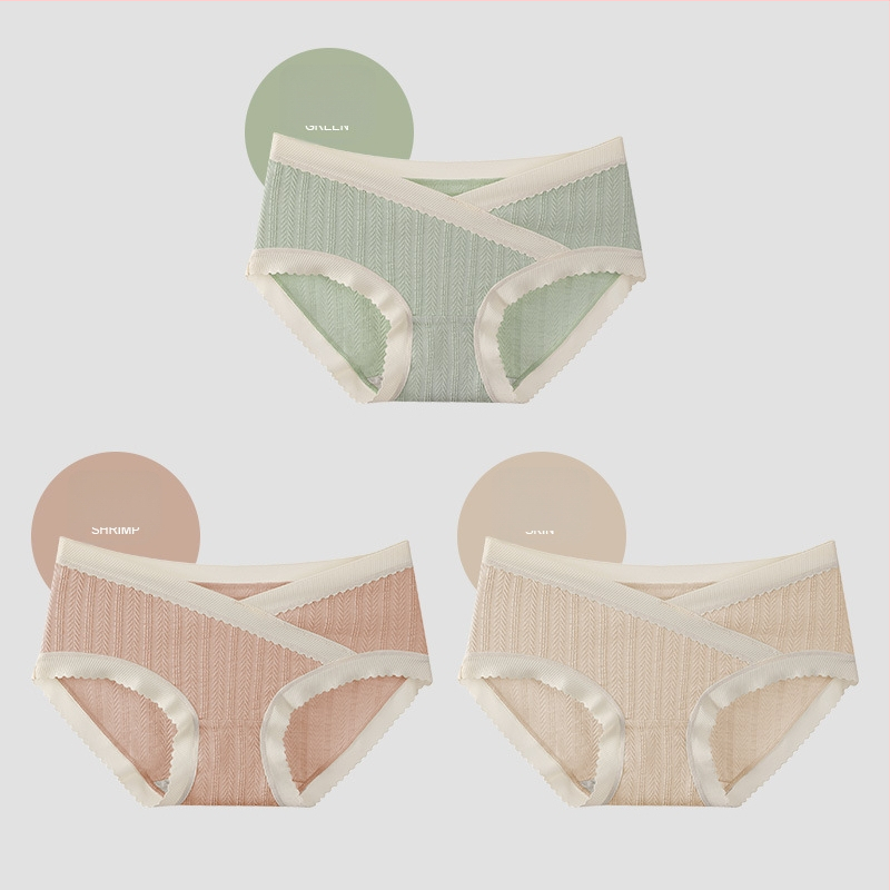 Rasedate aluspesu – puuvill, õmblusteta, madal vöökoht, hingav, intiimpiirkonna 100% puuvillane vooder