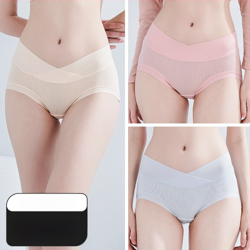 Nėščiųjų apatiniai iš modal audinio, medvilninė įdaila tarp kirkšnių, pilvo palaikymas, ribinis mezgimas, žemas juosmuo