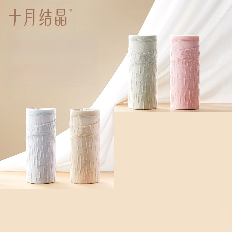 Nėščiųjų apatiniai visiems nėštumo etapams – žemas liemuo, antibakterinis medvilnės mišinys 90–95%, tinkami visoms sezonoms