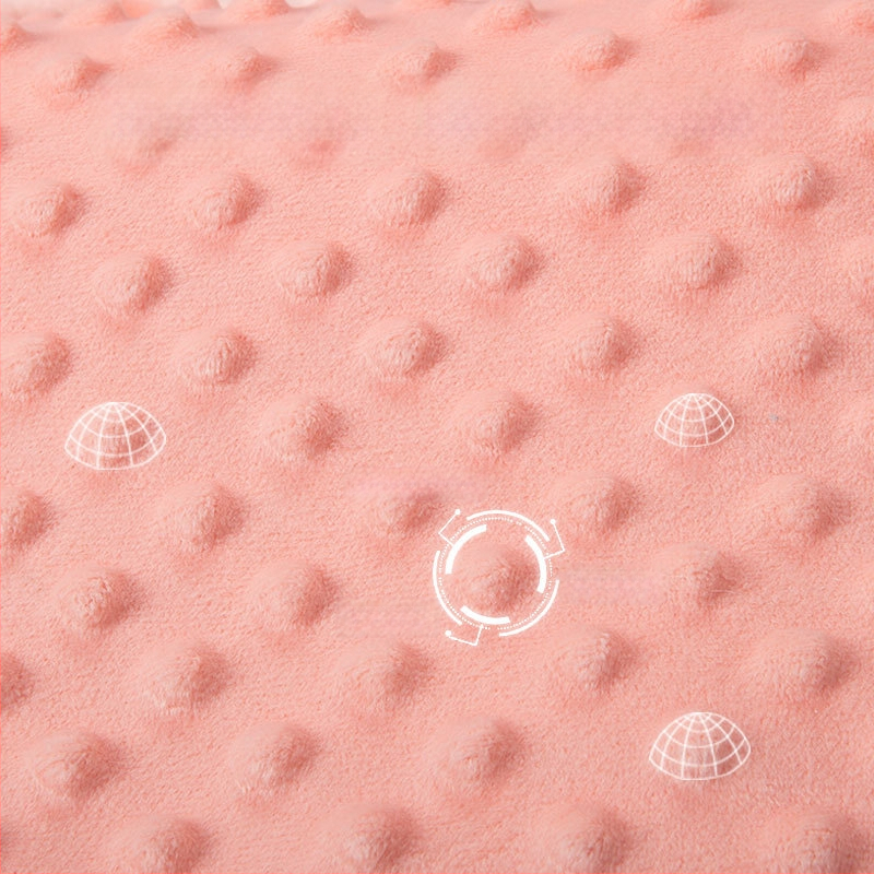 Pidole kūdikio pliušinis miego pagalvėlis – saldainio formos, tinkamas kūdikiams 0–3 metų; įdėklas: poliesterio pluoštas