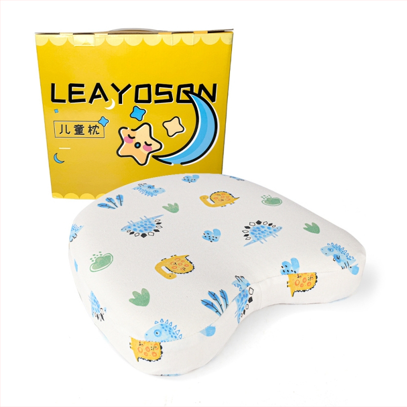 Kūdikių pagalvė iš atminties putų galvos formavimui, ovalios formos užvalkalas, 100% medvilnės užvalkalas, tinkama kūdikiams — saien