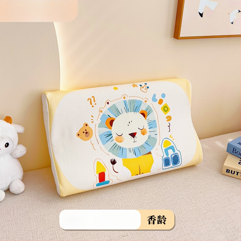 Laste latexpadi ristkülikukujulise vormiga, puhta puuvillase südamikuga ja loodusliku lateksi sisalduse 90% ja rohkem