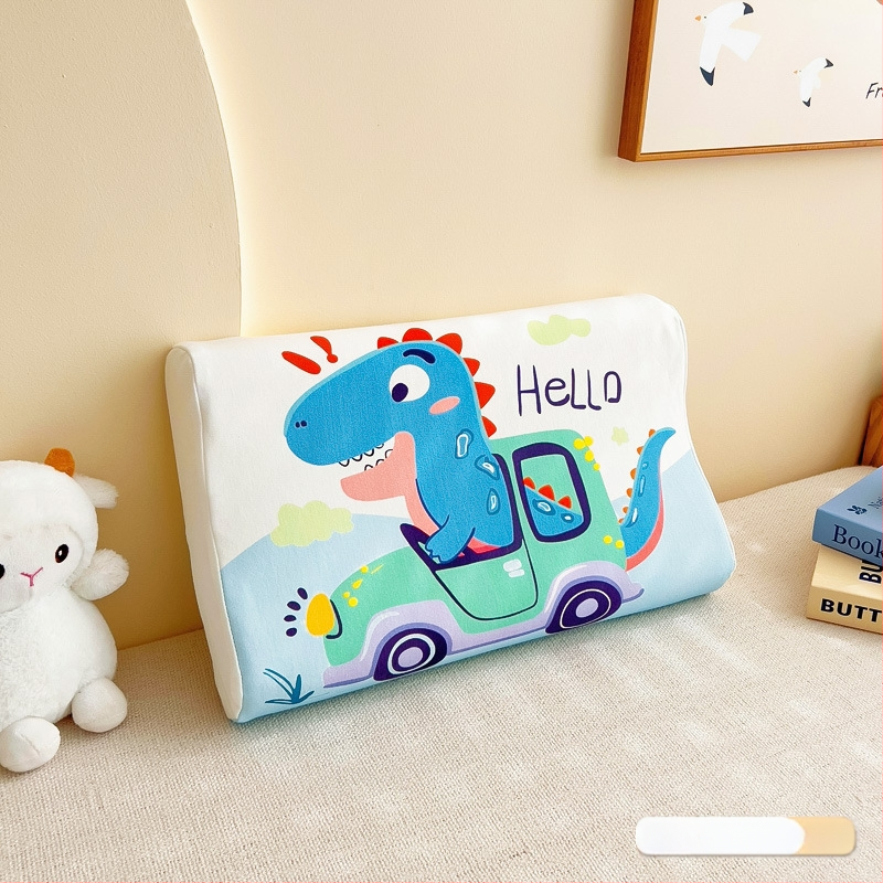 Laste latexpadi ristkülikukujulise vormiga, puhta puuvillase südamikuga ja loodusliku lateksi sisalduse 90% ja rohkem