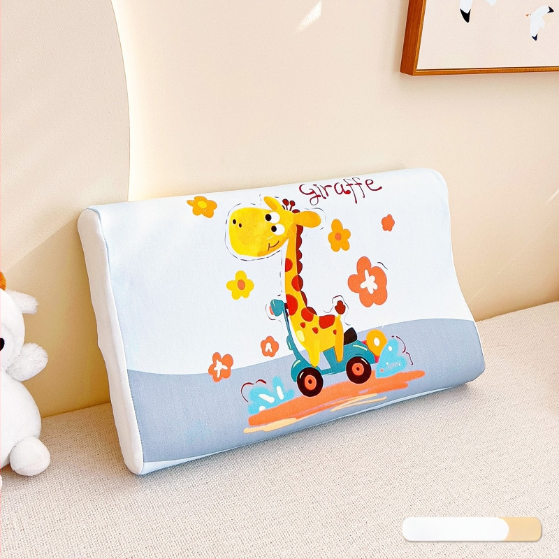 Laste latexpadi ristkülikukujulise vormiga, puhta puuvillase südamikuga ja loodusliku lateksi sisalduse 90% ja rohkem