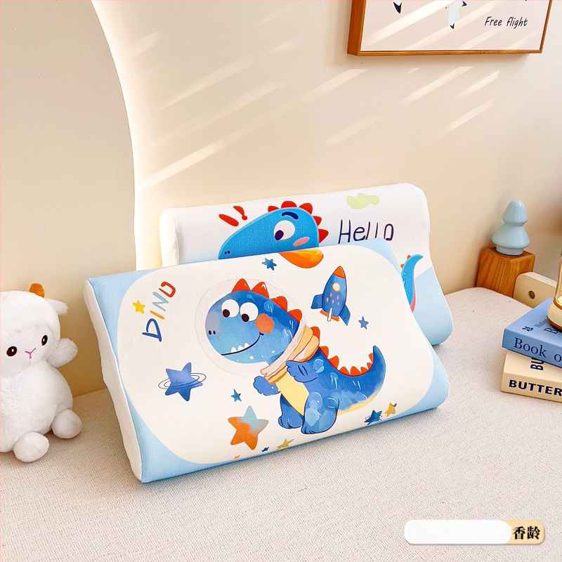 Laste latexpadi ristkülikukujulise vormiga, puhta puuvillase südamikuga ja loodusliku lateksi sisalduse 90% ja rohkem