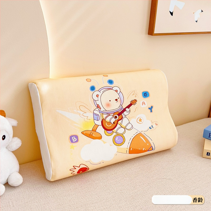 Laste latexpadi ristkülikukujulise vormiga, puhta puuvillase südamikuga ja loodusliku lateksi sisalduse 90% ja rohkem