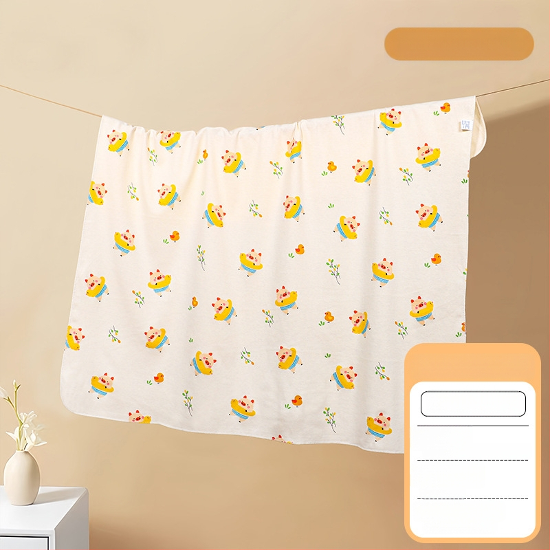 Kūdikių įvyniojimo antklodė iš 100% medvilnės – naujagimiams, svoris iki 0,5 kg, pritaikoma, animacinio stiliaus