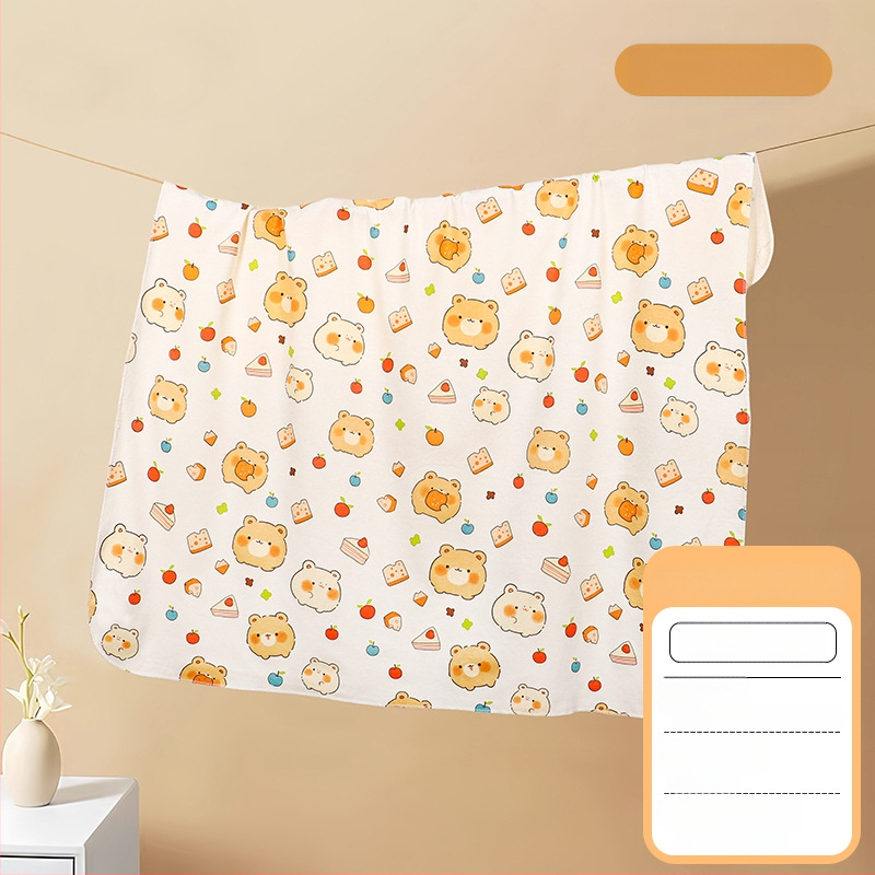 Kūdikių įvyniojimo antklodė iš 100% medvilnės – naujagimiams, svoris iki 0,5 kg, pritaikoma, animacinio stiliaus