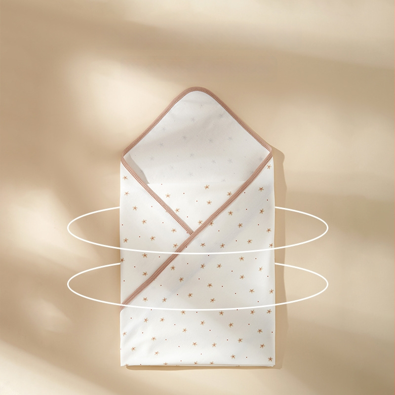 Naujagimio įvyniojimo lakštas, 100–200 g, 100% medvilnė, naujagimiams, visoms sezonoms, Korėjos stilius