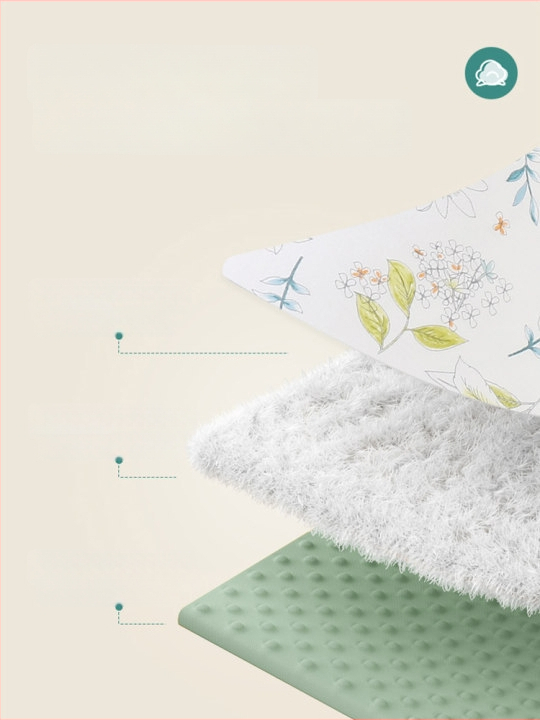 Beebihug-pleed 100% puuvillast, täidis keemiliste kiududega, karikatuurimuster, vastsündinutele, kogu hooajaks