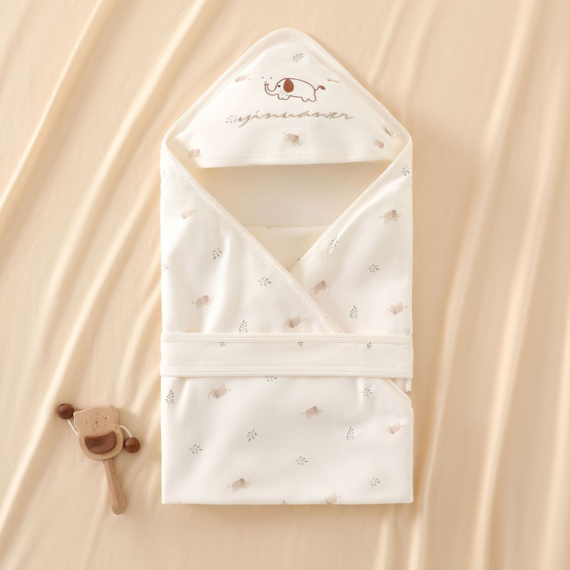 Topeltkihiline beebide tekk 100% puuvillast, nelja aastaajaga, loomamustriga, sobib beebidele ja väikelastele