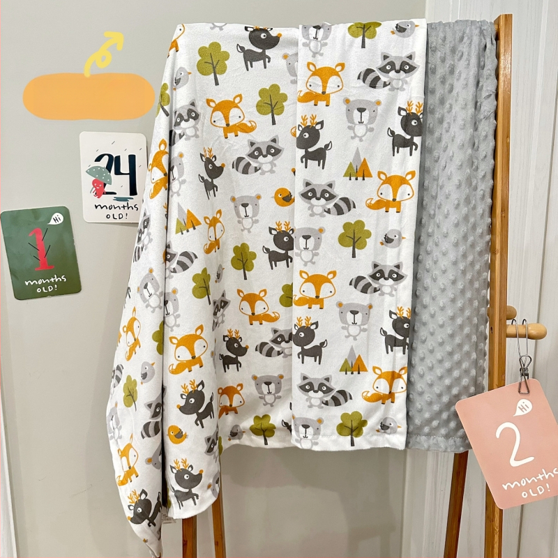 Laste tekk loomamustriga, 3–8 aastat vanuses, kevad-suvi-sügis