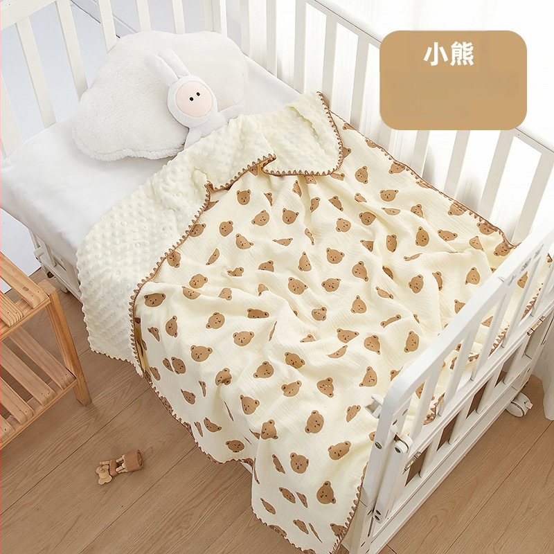 Kūdikių pledas iš 100% medvilnės, 300–500 g, tinkamas naujagimiams iki 6 metų, visoms sezono laikams, animacinių personažų stilius.