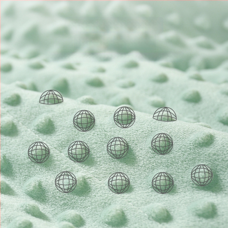 Naujagimiams pledas iš 100% medvilnės, žieminis sezonas, paprastas dizainas, svoris mažiau nei 0,5 kg