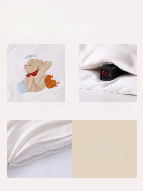 Beebi mähkimis tekk, üle 95% puuvill, täidis 30% puuvill 70% polüester, karikatuuride muster, sobib kevadeks, sügiseks ja talveks, beebidele 0–12 kuud