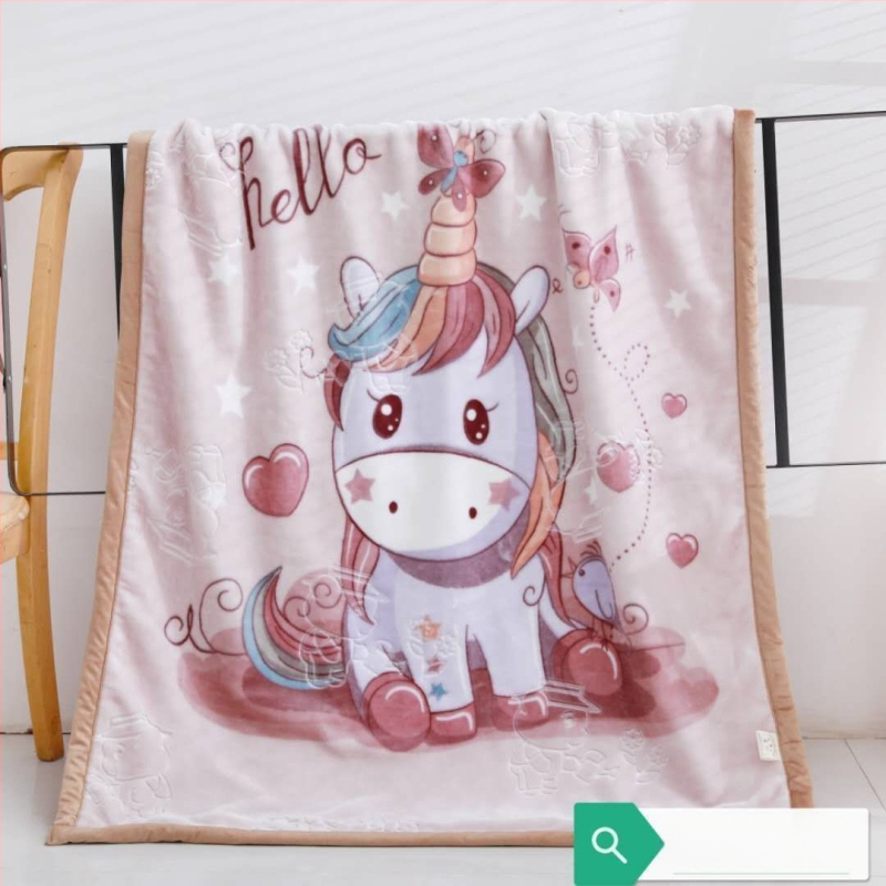 Kūdikio pledas iš flanelės-poliesterio, kūdikiams, tinkamas visiems metų laikams, šiuolaikiško paprastumo stilius, prekės ženklas Sheng bangrong