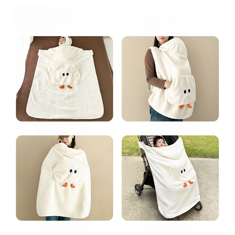 Kūdikio vežimėlio antklodė – poliesteris, rudenis–žiema, naujagimiams, vėją atmušanti, animacinio stiliaus