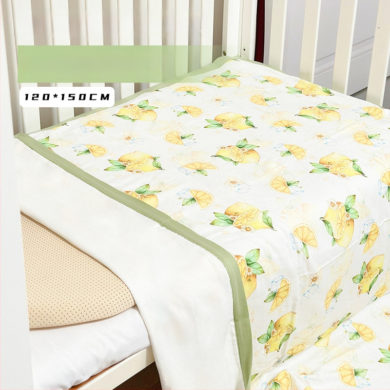 Beebi bambuskiudud swaddle tekk - multikas muster, suveks kasutamiseks, imikutele ja väikelastele