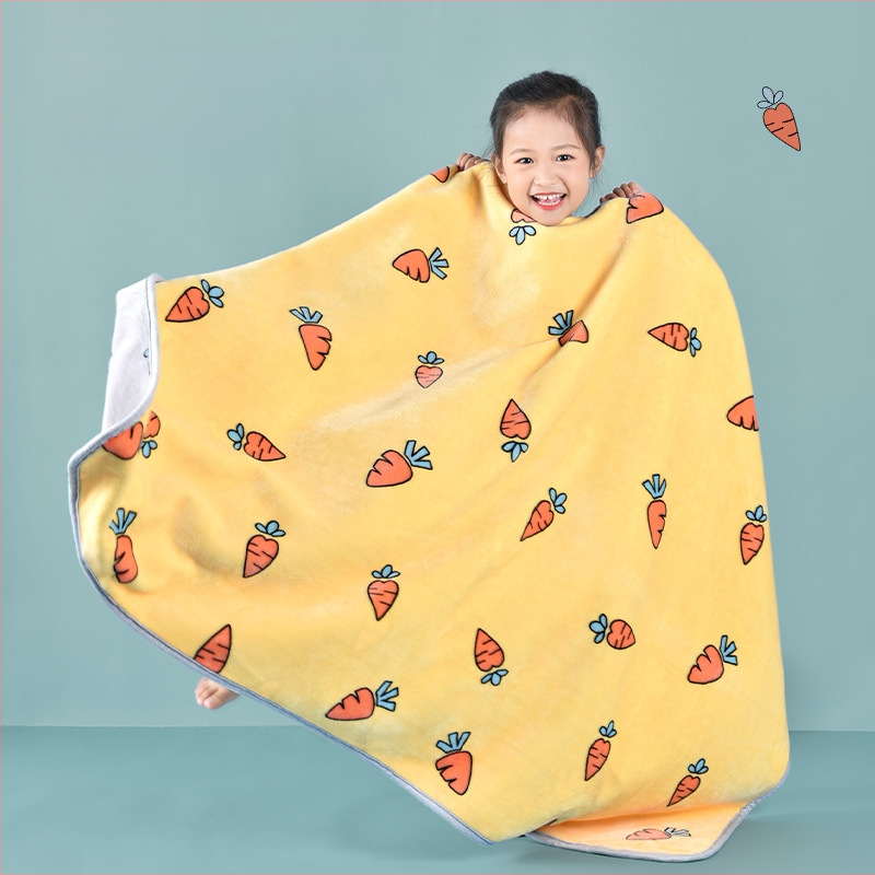 Drizzle flanelinė antklodė vaikams – animacinio stiliaus, 3-6 metų, 500-800 g, visiems metų laikams