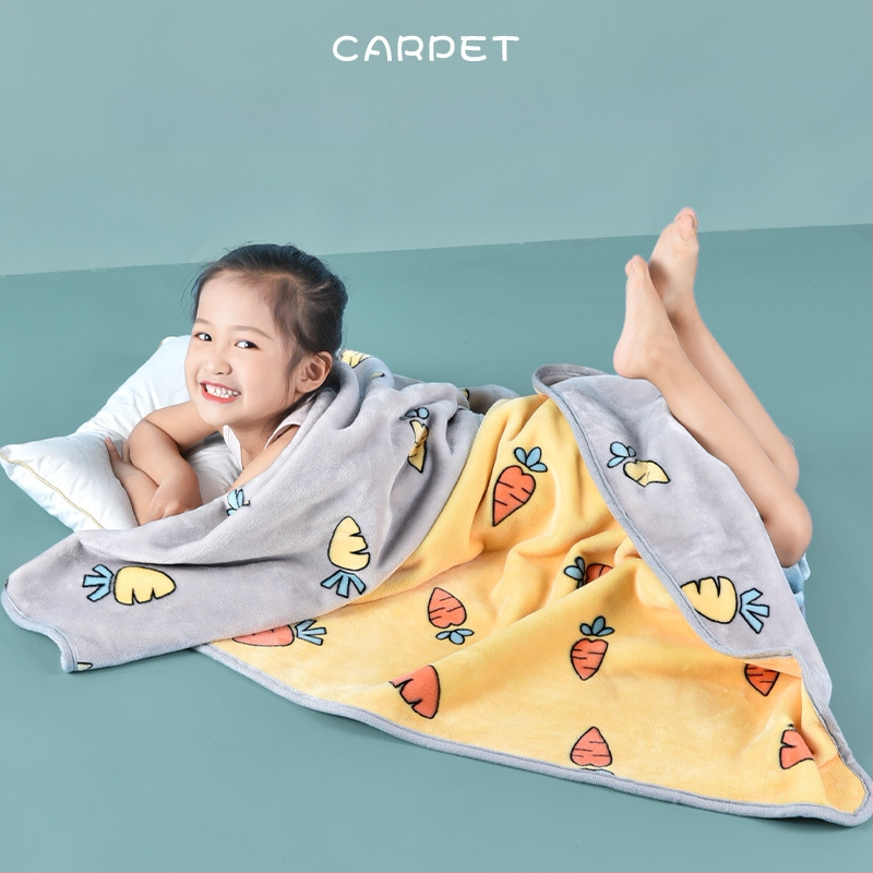 Drizzle flanelinė antklodė vaikams – animacinio stiliaus, 3-6 metų, 500-800 g, visiems metų laikams