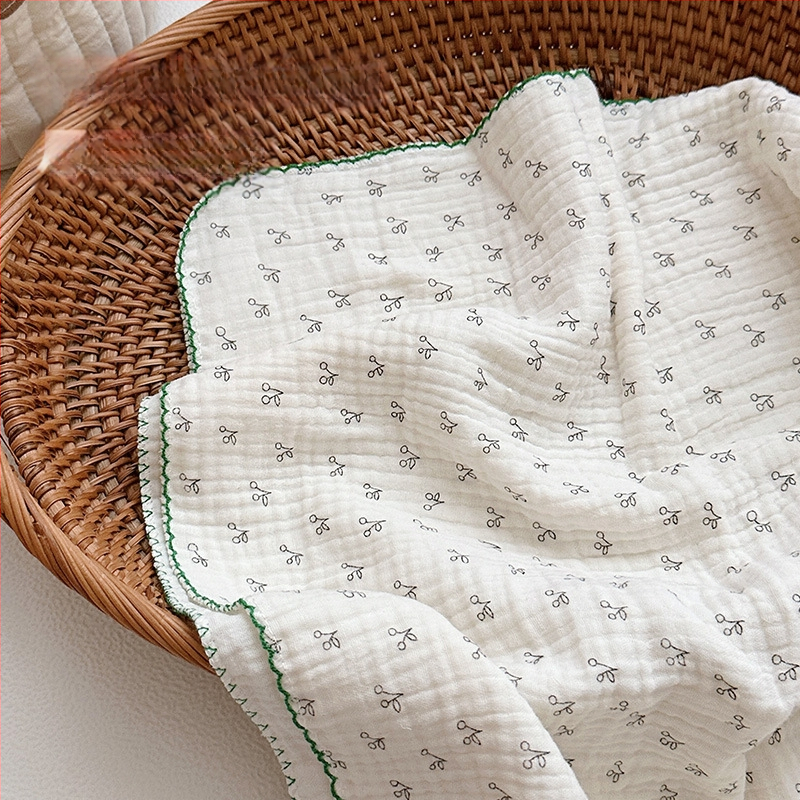 Dviejų sluoksnių gauzės pledas kūdikiams, vasarinis svoris, 100–200 g, tinkamas nuo gimimo iki 6 metų