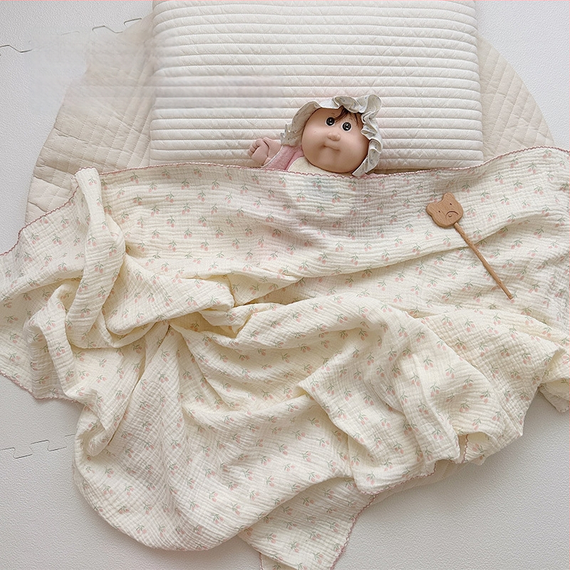 Bethmei Gauzės pledas vaikui – vasara, lengvas, 100–200 g, tinkamas naujagimiams ir kūdikiams