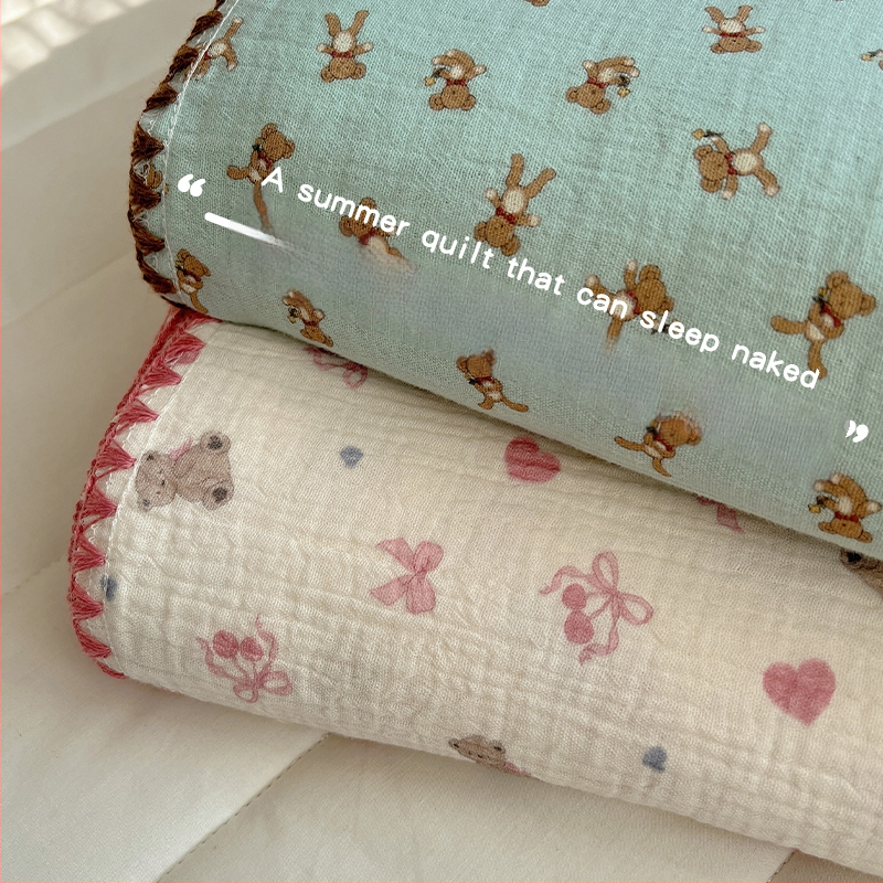 Naujagimių medvilninė pledė - 100% medvilnė audinys, medvilnės įdėklas