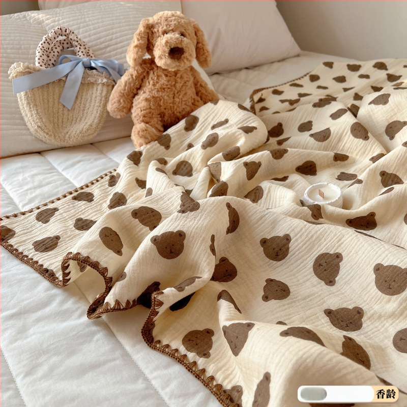 Naujagimių medvilninė pledė - 100% medvilnė audinys, medvilnės įdėklas