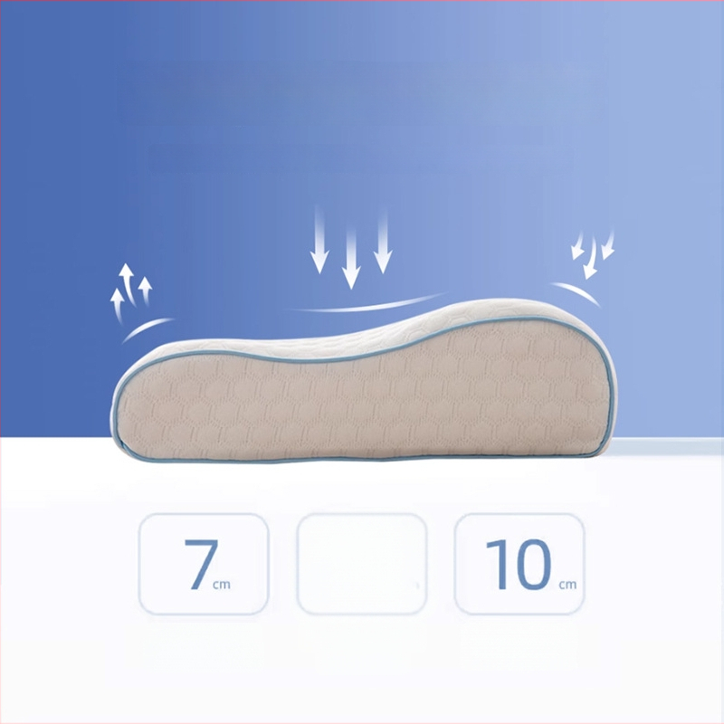 Pillow Island liblikakujuline kaelapadi, memory foam, kõrgus 5–10 cm, kaal 1 kg, hingav