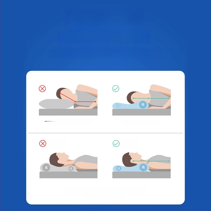 Pillow Island liblikakujuline kaelapadi, memory foam, kõrgus 5–10 cm, kaal 1 kg, hingav