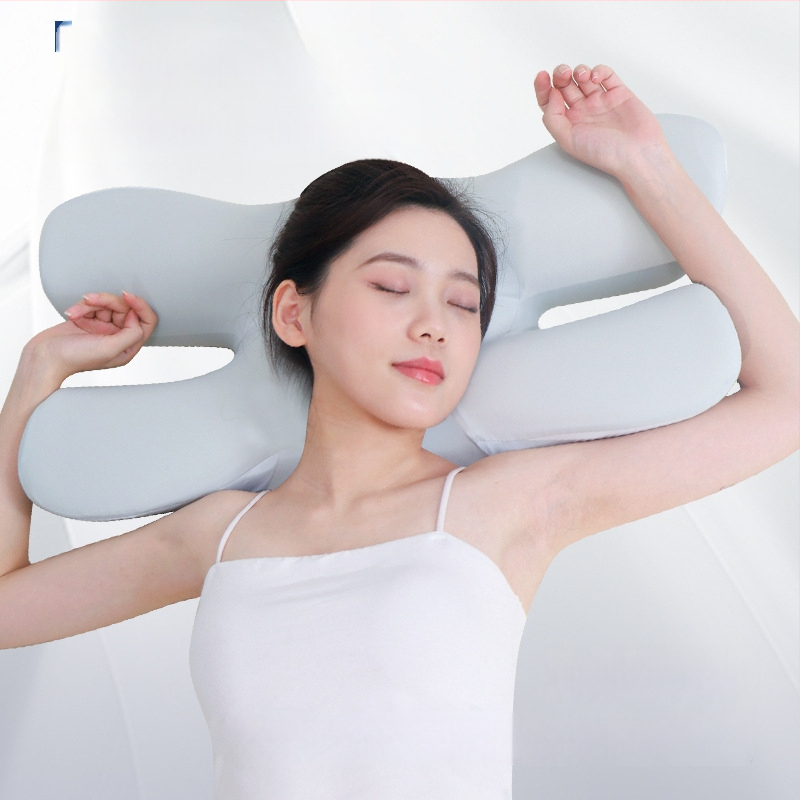 Atminties putų pagalvė su drugelio forma, Modal audinys, kaklo slankstelių apsauga, skirta šoniniam miegui, svoris 0,5–1 kg