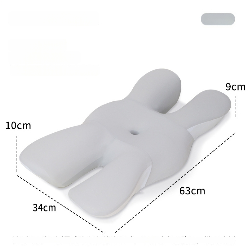 Atminties putų pagalvė su drugelio forma, Modal audinys, kaklo slankstelių apsauga, skirta šoniniam miegui, svoris 0,5–1 kg