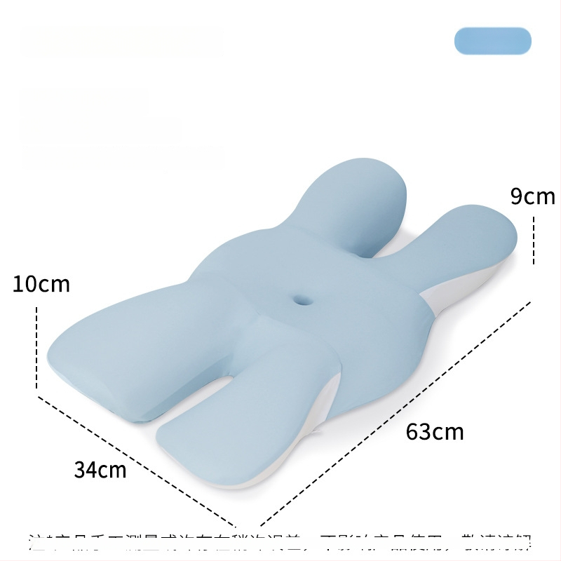 Atminties putų pagalvė su drugelio forma, Modal audinys, kaklo slankstelių apsauga, skirta šoniniam miegui, svoris 0,5–1 kg