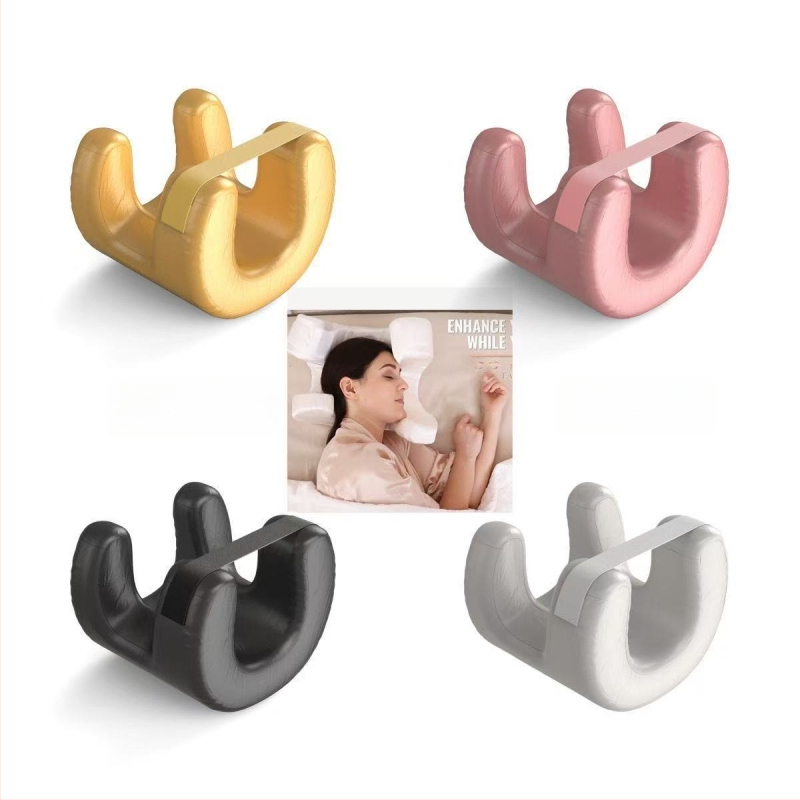 Myhome atminties putų pagalvė su plunksnų velūro užvalkalu, ateivių formos šoninės miego pagalvė, pritaikoma suaugusiems