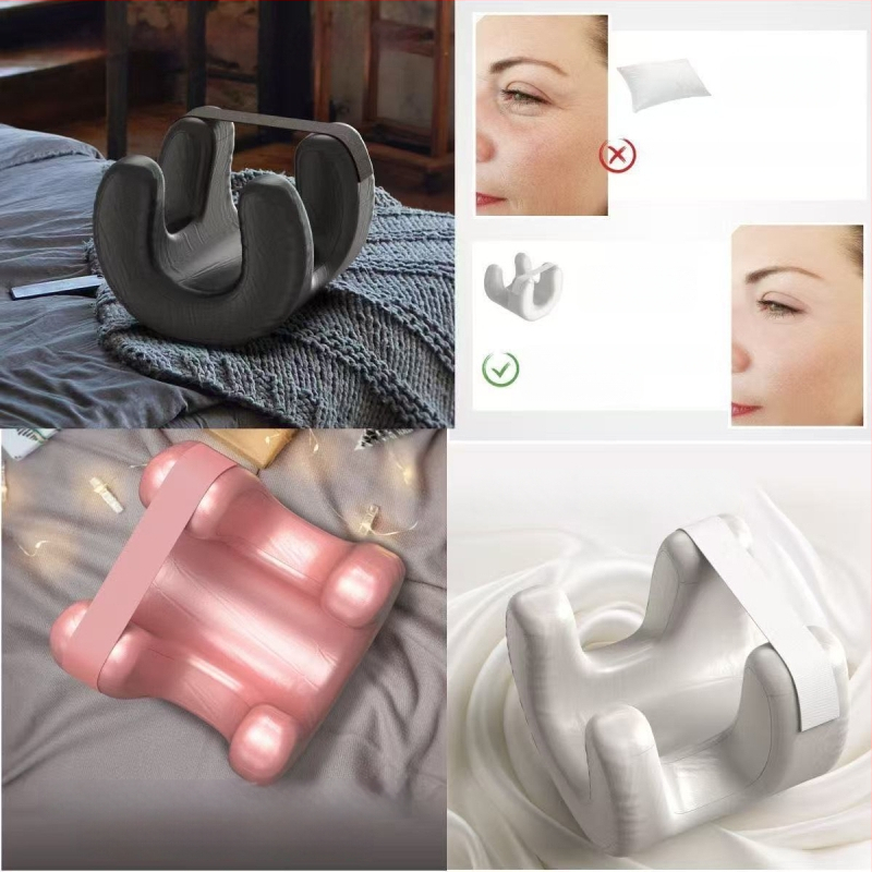 Myhome atminties putų pagalvė su plunksnų velūro užvalkalu, ateivių formos šoninės miego pagalvė, pritaikoma suaugusiems