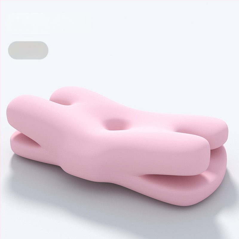 Dviejų sluoksnių grožio miego pagalvė su memory foam, be spaudimo, anti-senėjimas, dvigubas pojūtis, kaklo apsauga, šoninis miegas, stačiakampio formos