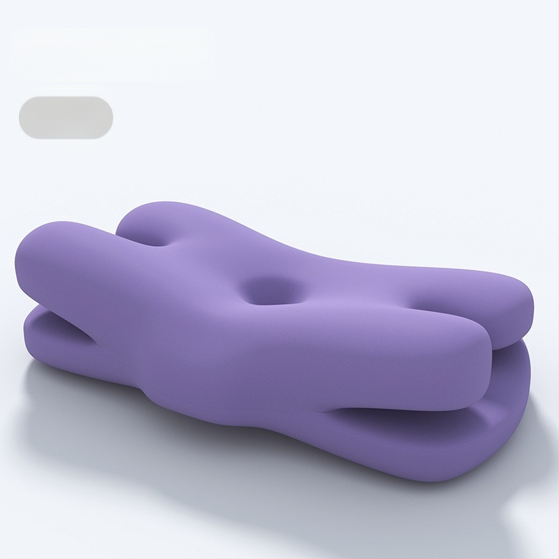 Dviejų sluoksnių grožio miego pagalvė su memory foam, be spaudimo, anti-senėjimas, dvigubas pojūtis, kaklo apsauga, šoninis miegas, stačiakampio formos