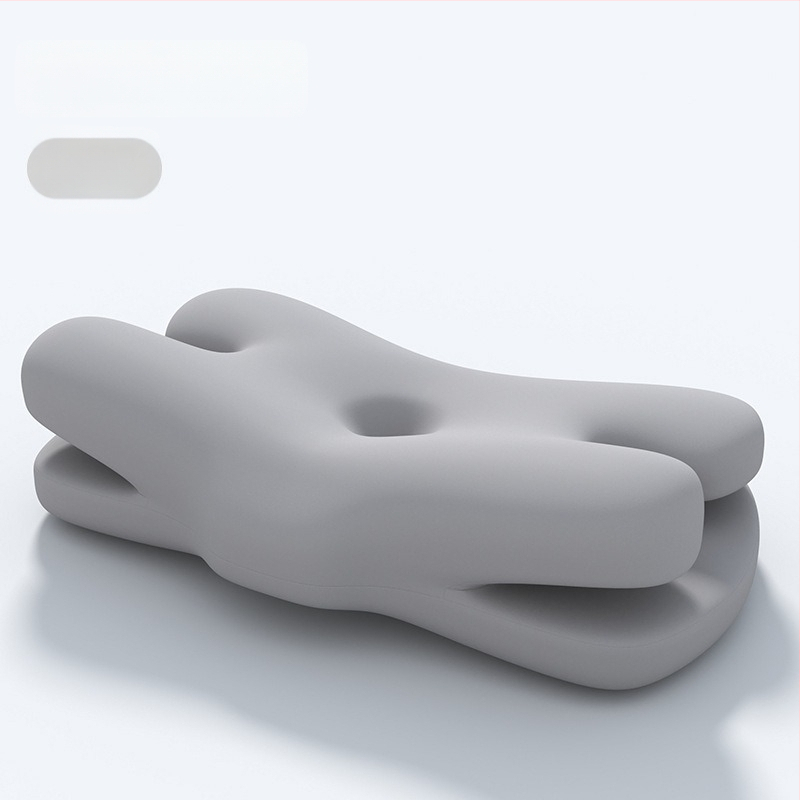 Dviejų sluoksnių grožio miego pagalvė su memory foam, be spaudimo, anti-senėjimas, dvigubas pojūtis, kaklo apsauga, šoninis miegas, stačiakampio formos