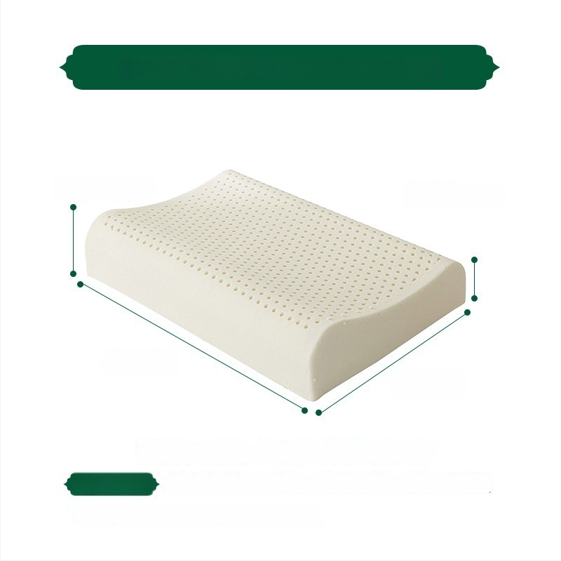 Latekspadi looduslikust lateksist, lateksisisaldus 90%+, lainetatud kuju, kootud kate, kaal 1.0–1.5 kg, täiskasvanutele